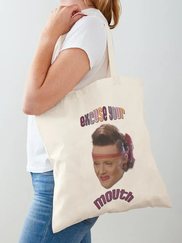 Tammie Brown - excuse your mouth Tote Bag sac pour femme tote bag men Tote Bag