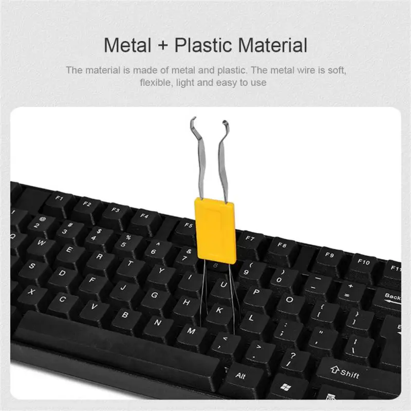 Universal Keyboard Key Puller for Mechanical Keyboard Keycap Remover Button Extractor Tool for Cherry MX Switches