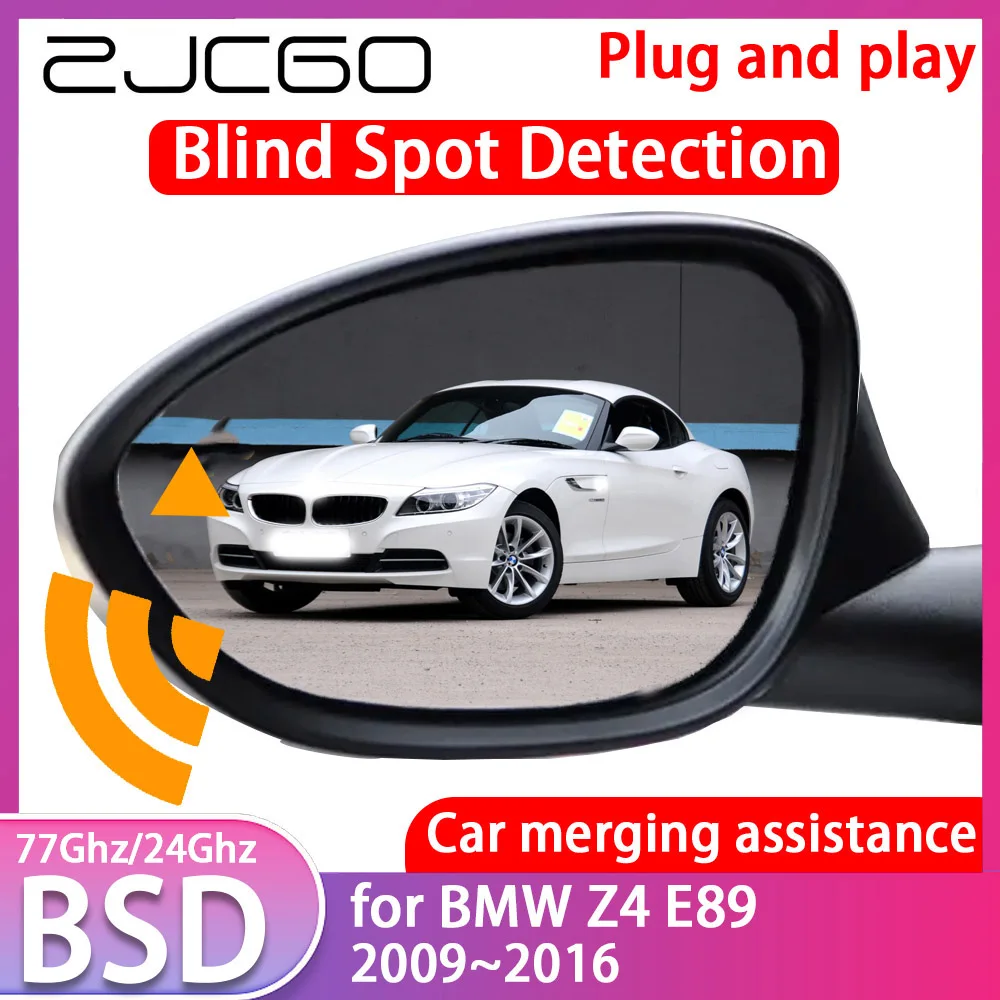 

ZJCGO for BMW Z4 E89 2009~2016 Blind Spot Detection Car BSD BSA BSM System Driving Warning Radar Alert Mirror