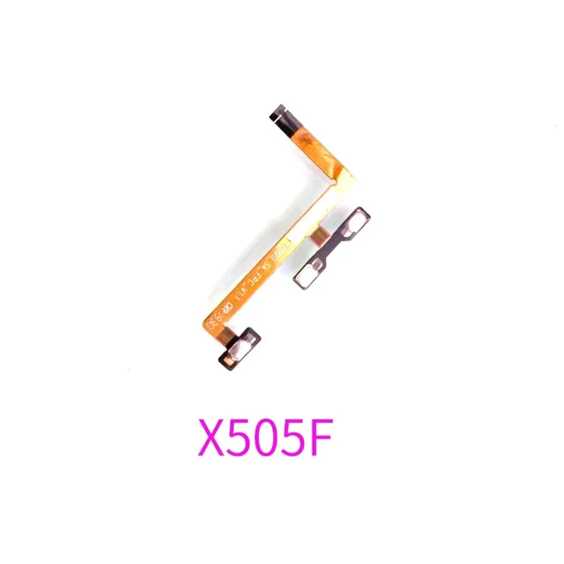 Side Button Flex Cable For Lenovo TAB TB-X605F X605 X505F M N FC Power On Off Switch Volume flex cable