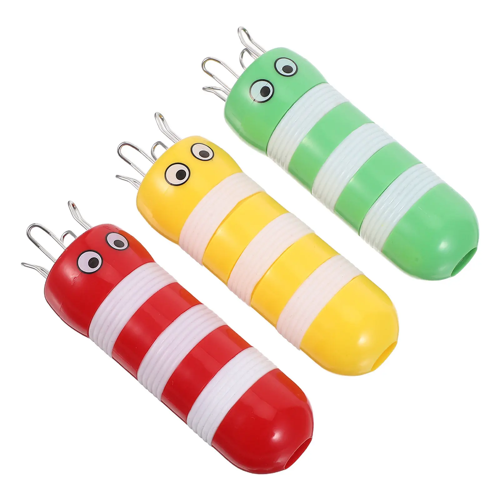 

3Pcs French Knitting Spool Bee Shape Plastic Knitter Easy Manual Weaving Machine Yarn Cord Maker Beginner Sweater Scarf Knitting
