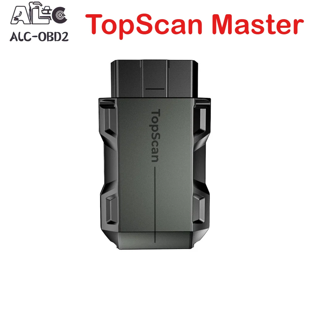 

Устройство считывания кодов TOPDON TopScan Master Bluetooth поддерживает 10 режимов тестирования OBD2 30 сбросов службы, все системы диагностического сканера
