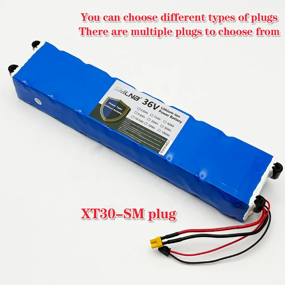 10S3P 36 فولت 10500 مللي أمبير 36 فولت بطارية ليثيوم 18650 بطارية ليثيوم مناسبة لبطارية سكوتر كهربائي Xiaomi M365 + شاحن 42 فولت