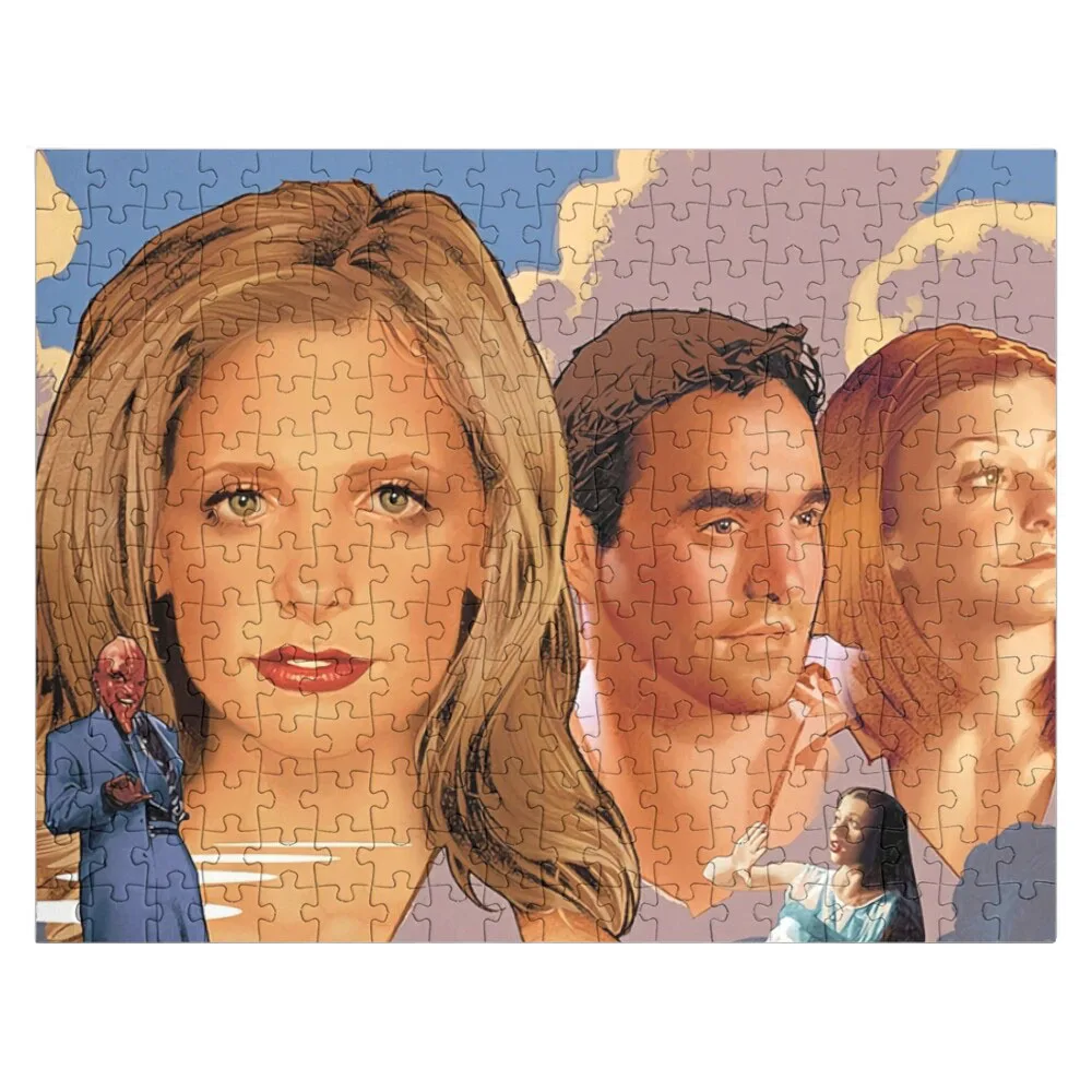 

Buffy The Vampire Jigsaw Puzzle Personalized Toy Wooden Puzzle Boxes