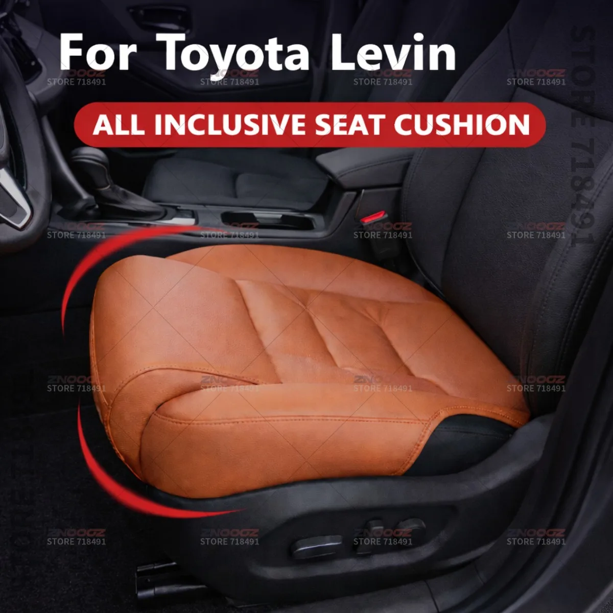 

Подушка-удлинитель для поддержки ног в сиденье автомобиля Toyota Levin, накладка на сиденье из пены с эффектом памяти, аксессуары для интерьера