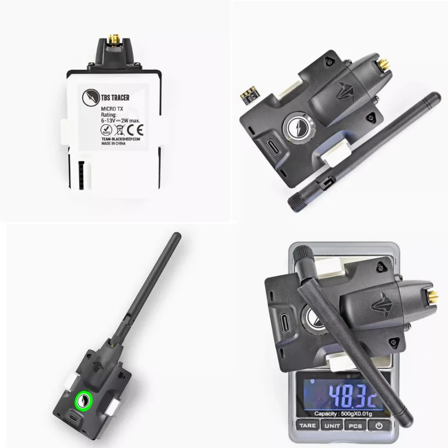 TBS Black Sheep TRACER MICRO TX 2.4G set FPV crossing machine remote control, connect converter