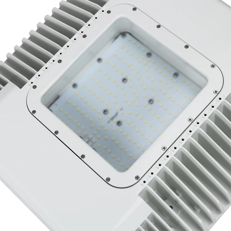 Hot Sell UL ATEX ABS IP66 Waterproof LED Canopy Light 40W 60W 80W 150W Explosion Proof Canopy White Square Petrol Station Light