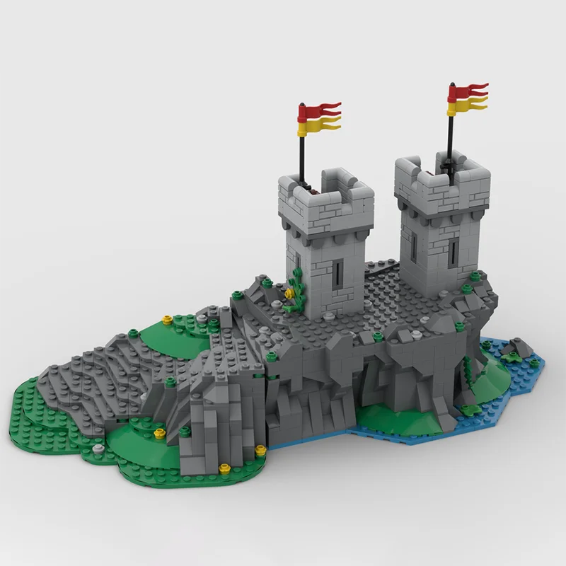 983 ピース MOC フロントタワー 10305 拡張 |   モジュラーキャッスルフロントタワー拡張 |   モデルビルディングブロック |   誕生日のおもちゃのギフト