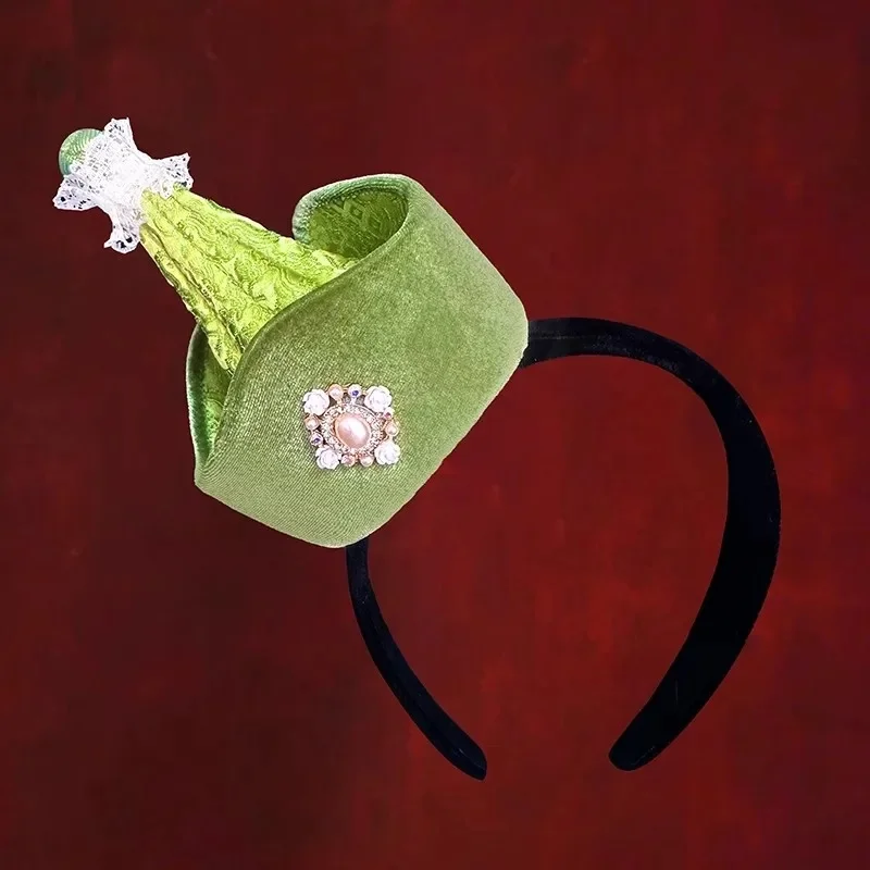 Mongolian Ethnic Minority Style Small Hat Headband Dance Accessories
