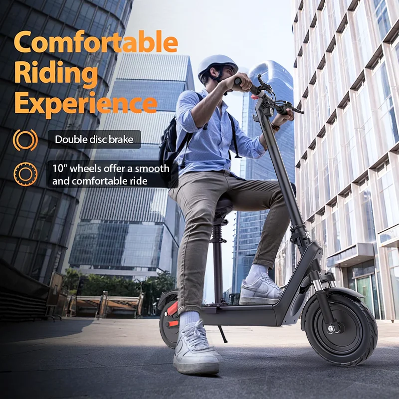 X9B Foldable Electric Scooter, 70KM Long Range, 36V 15.6AH Battery, Front‑Fork Dual Suspension, Shock‑Absorbing Adult E‑Scooter for Urban Commuting & Long‑Distance Travel