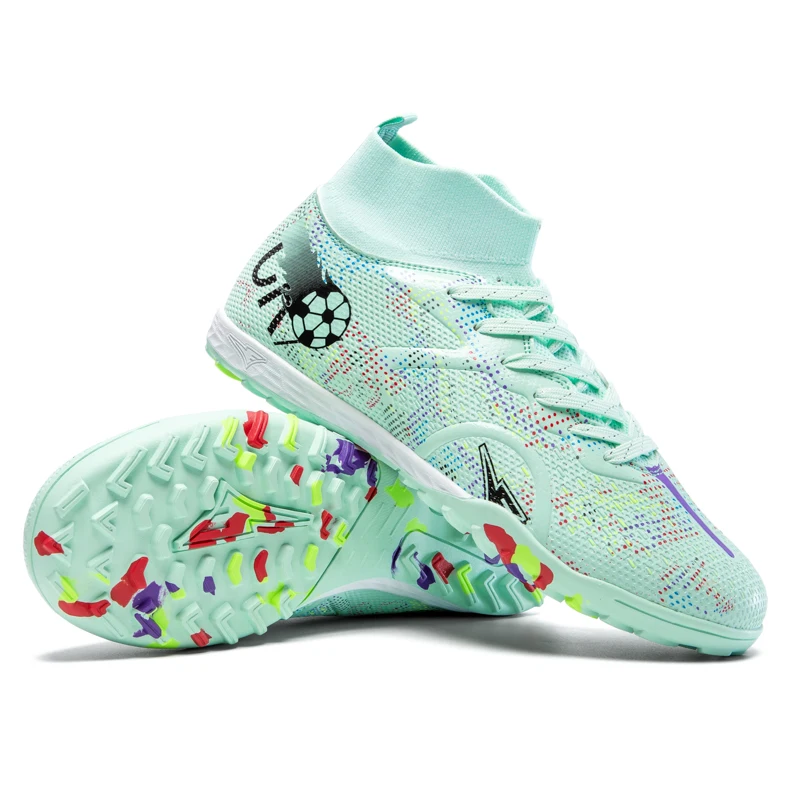 

Мужские футбольные бутсы TF/FG, оригинальные бутсы для тренировок на траве, спортивные уличные бутсы унисекс, детские футбольные бутсы