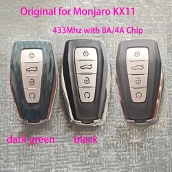 Originele Auto Keyless Slimme Afstandsbediening Sleutel 433Mhz met 8A/4A Chip voor Geely Monjaro GEOMETRY KX11 Echte Auto intelligente Afstandsbediening Sleutel