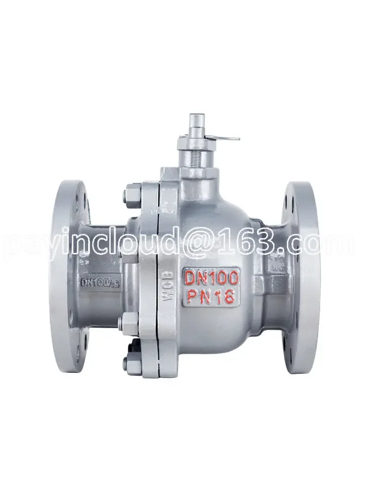 Flanged Ball Valve Cast Steel Steam Gas High-Temperature Resistance Explosion-Proof Fast Shut-off Valve Switch Valve Regulating