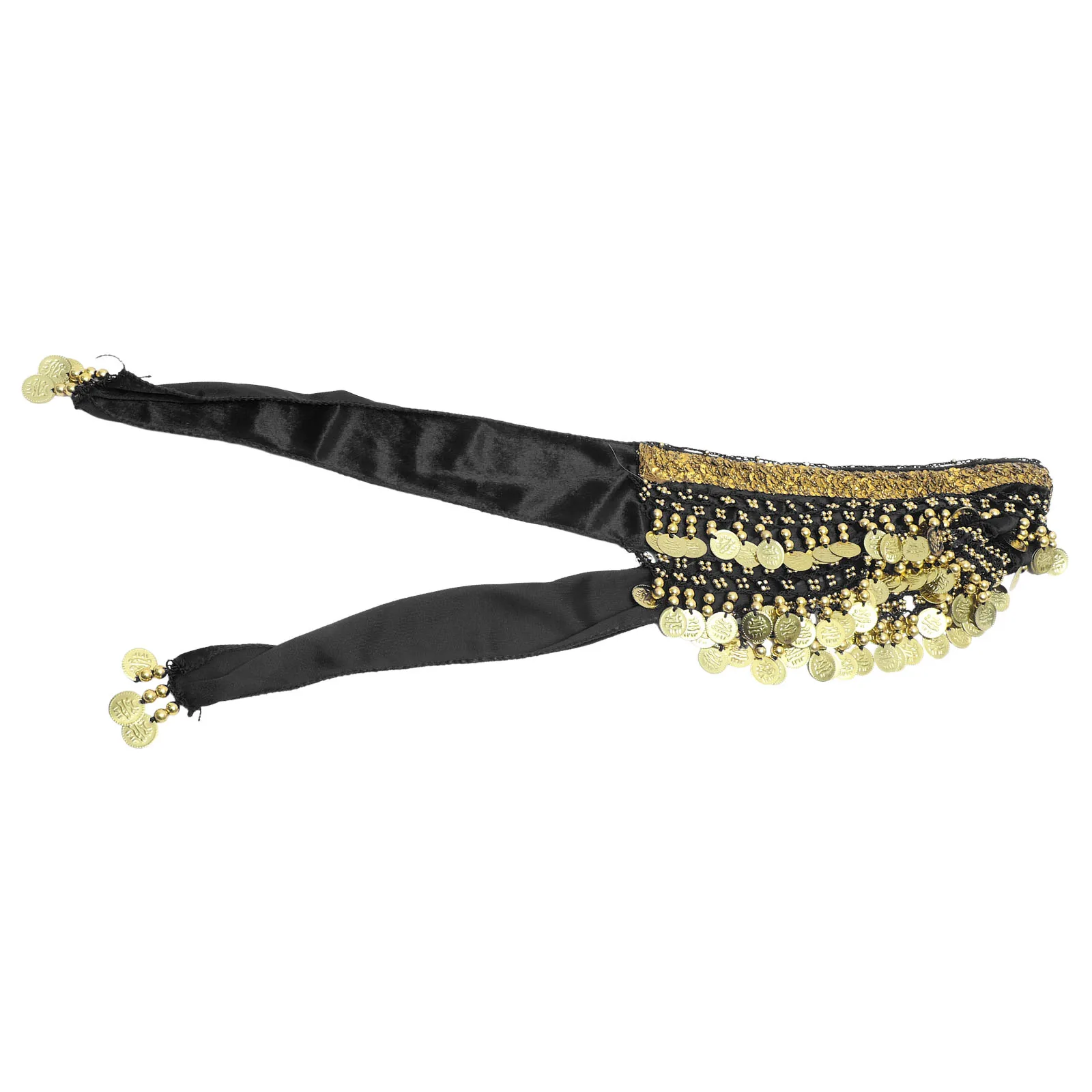 

Belly Dance Hip Scarf for Coin Skirt Performance Carnival Halloween Tennis Skirts Dancewear Accessories