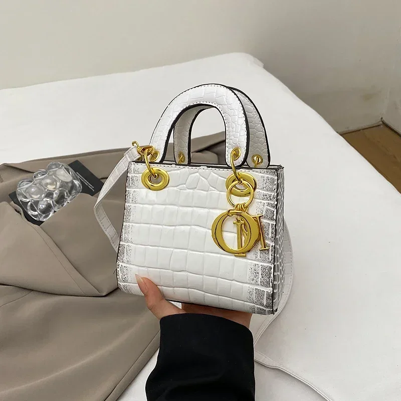 

Famous Designer Classic Leather Tote Bags for Women Shoulder Crossbody Handbag Elegant Luxury Brand Ladies Accessory