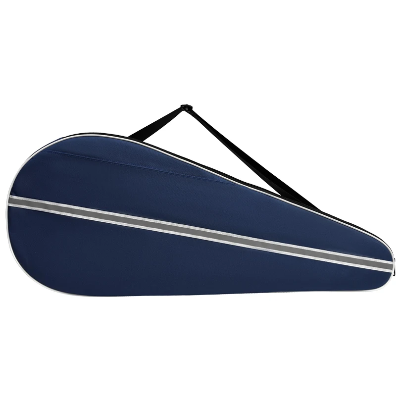 Reflective Padel Tennis Racket Bag Single Shoulder Racket Cover Waterproof Sports Racquet Storage Bag