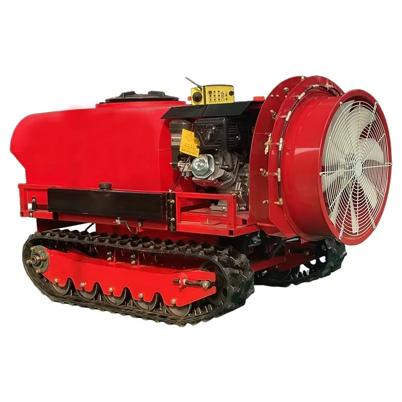 Remote Control Crawler Sprayer Integrated Filter System Crawler Sprayer Avoid Nozzle Blockage During Long Time Farm Spraying
