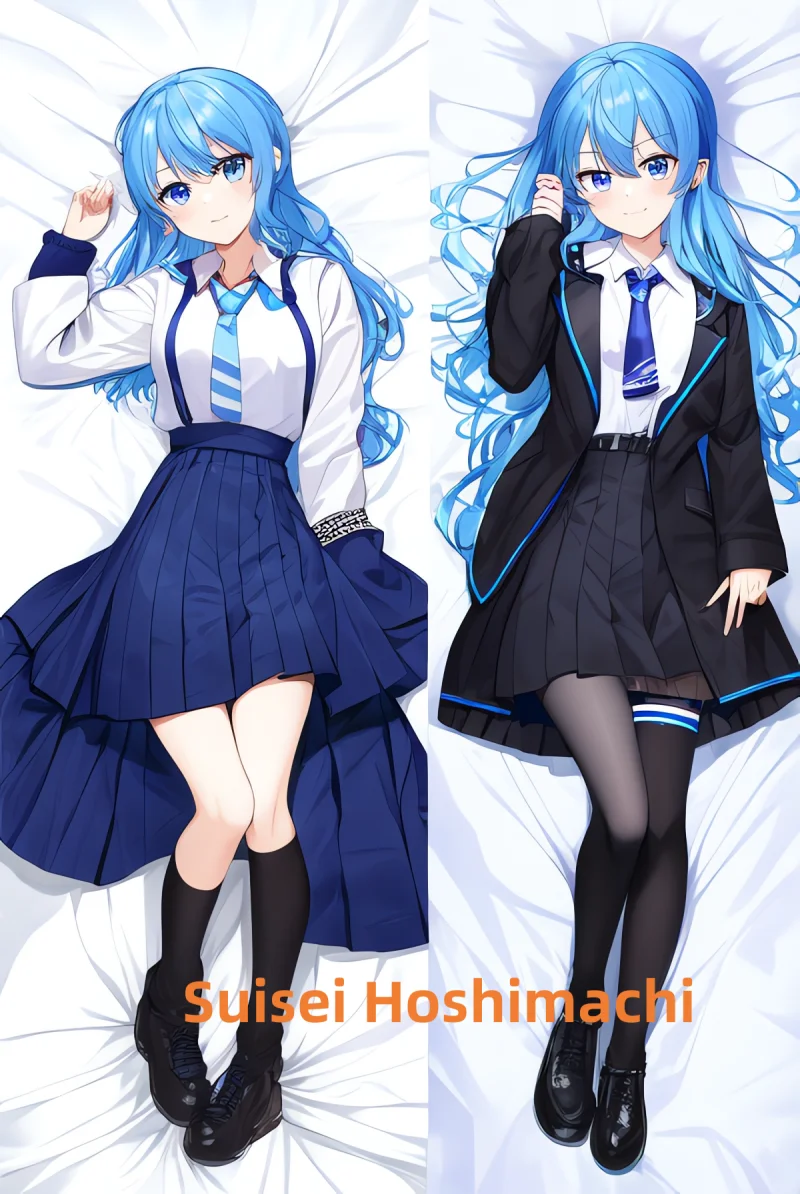 

Dakimakura Anime Pillow Suisei Hoshimachi Double-sided Print Of Life-size Body Pillowcase Gifts Can be Customized