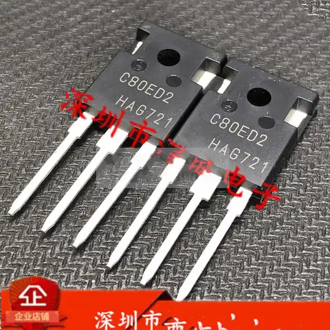 1개-10개 IDW80C65D2 C80ED2 650V 80A 1개-10개 IDW80C65D2 C80ED2 650V 80A