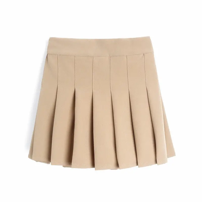 Girls' Short Skirt Summer Girls' Versatile All-season Pleated Skirt Performance Skirt Korean Tennis Short Student Uniform Skirts