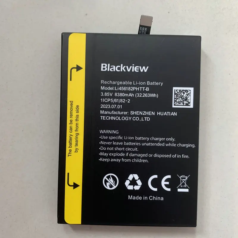 Battery For Blackview BV8800 BL8800 Pro Original Batteria 8380mAh Batteries Repair Tools Tracking Number view 5