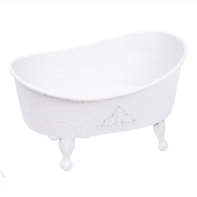 Newborn Photography Props Baby Photo Props Wrought Iron Bathtub Posing Studio Photo Studio Photography Accessories Send Duck