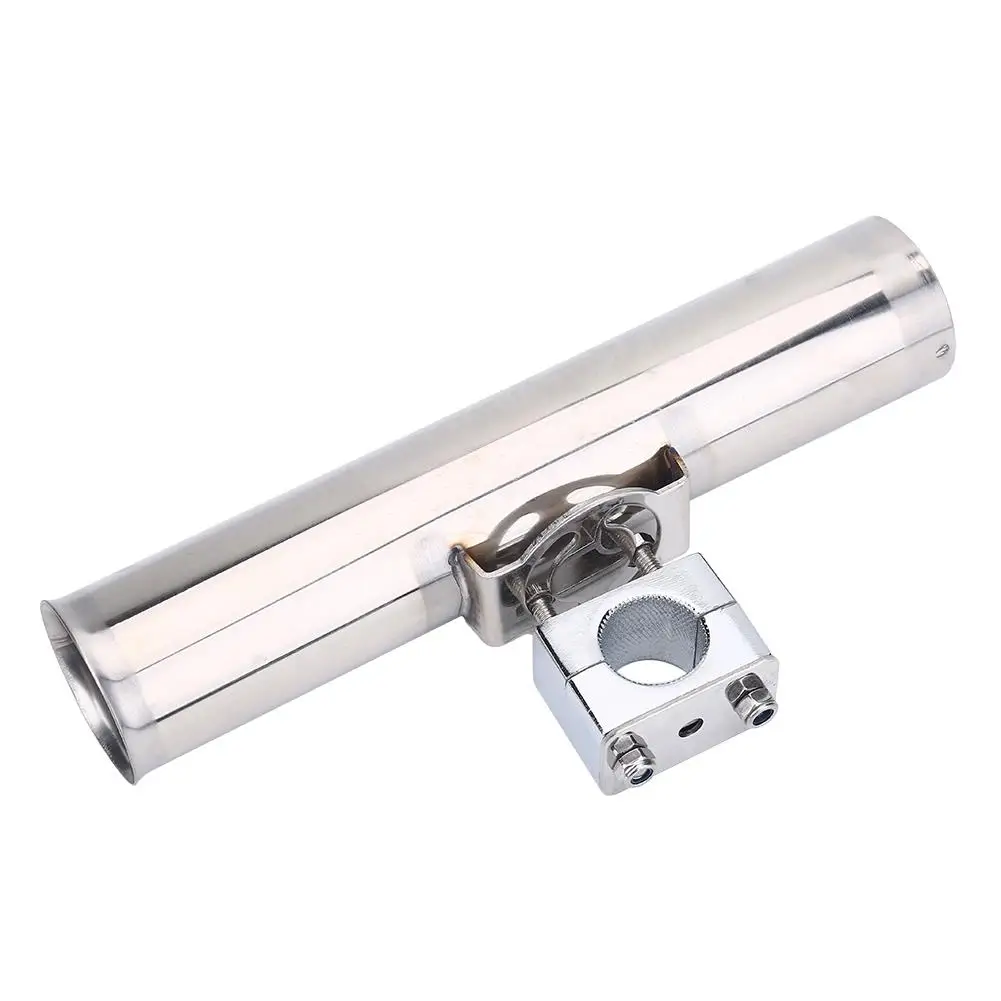 

Stainless Fishing for Kayak & Boat - Side Mount Pole Bracket Accessory