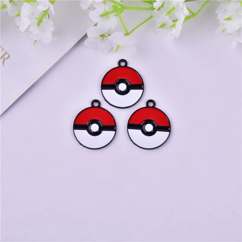 10pcs/pack 20*24mm Cartoon Ball Metal Charms Earring  Bracelet DIY Jewelry  Making Wholesale