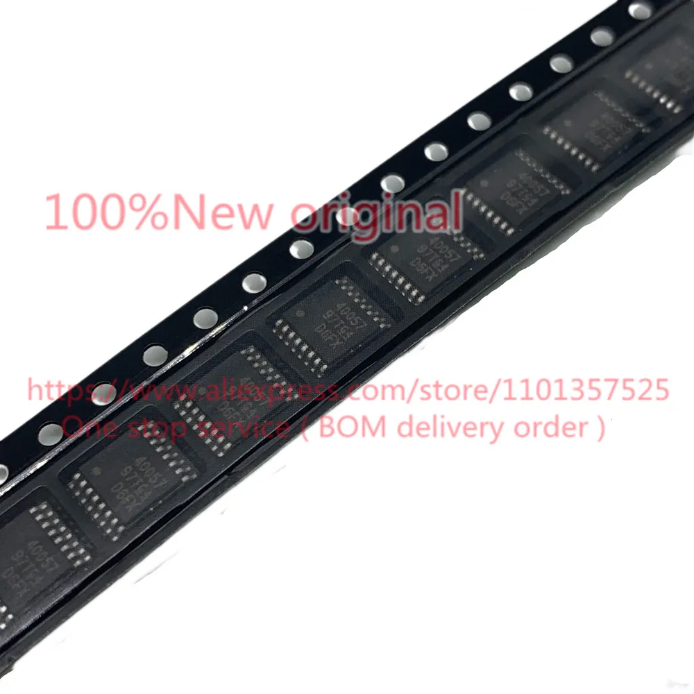 

[10pcs]100%New: TPS40057PWPR TPS40057PWP TPS40057PWPG4 TPS40057PWPRG4 Mark: 40057 - IC REG CTRLR BUCK 16HTSSOP