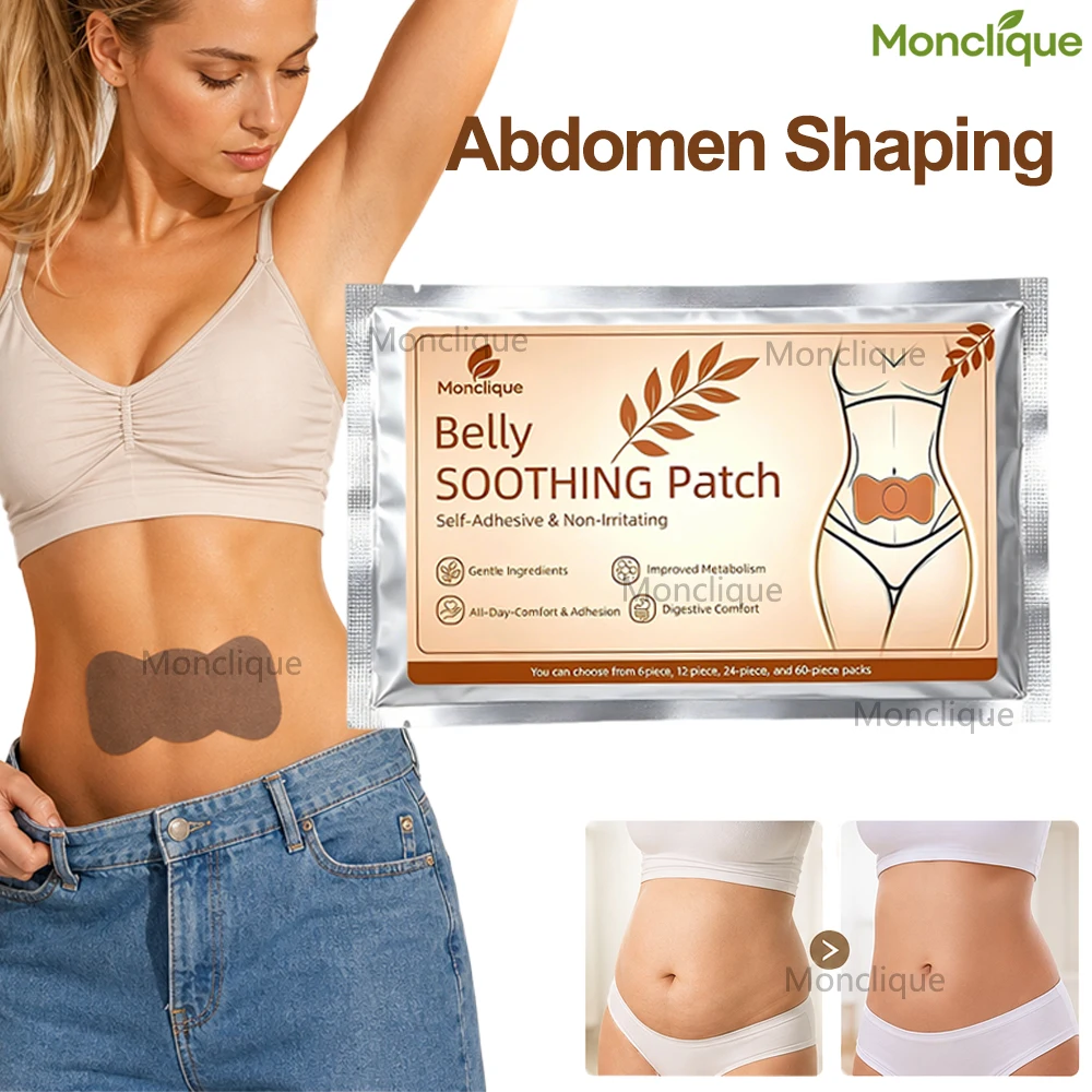 Abdominal Shaping Patch Herbal Extract Skin-friendly Anti-cellulite Reduce Abdominal Swelling Waist Firming Promotes Metabolism