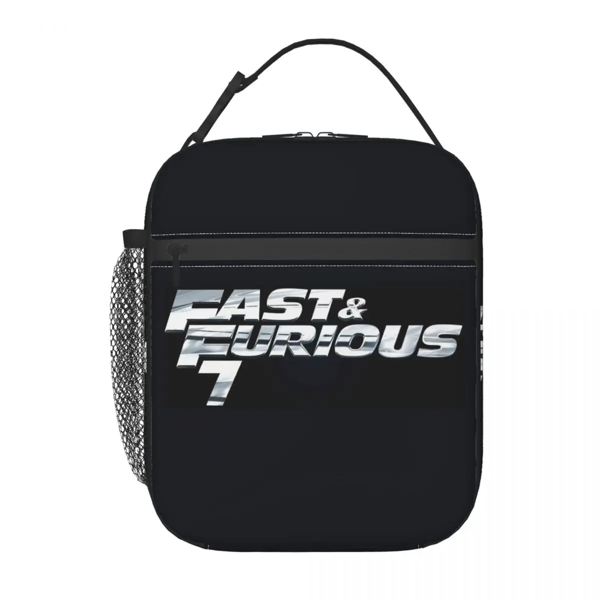 

Изолированная сумка для обеда Fast And Furious для женщин и детей, портативные коробки для еды, термосумка для обеда