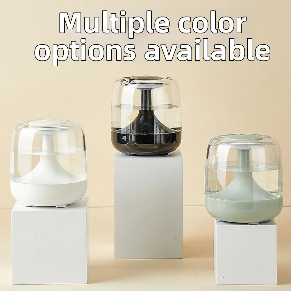 مرطب عطري USB هادئ 650 مل مع ضوء LED ملون ومؤقت مصمم للاستخدام المكتبي للحفاظ على هواء مريح