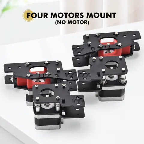 Creativity Voron 2.4 Trident 3D printer AWD Ultimate aluminum CNC Machined mod kit for NEMA17 stepper Motor Mounts Upgrade parts
