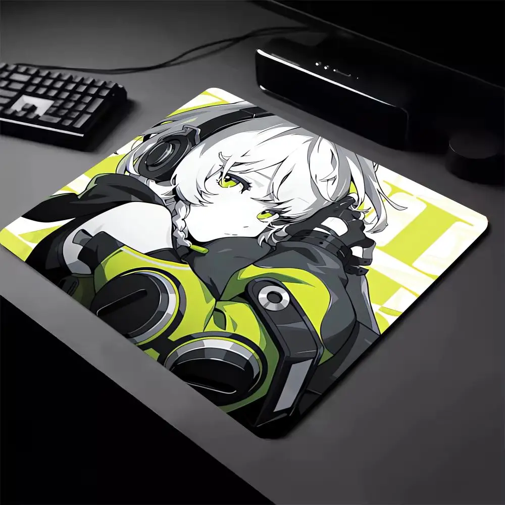 ZZZ Anime Girl Character Mouse Pad New Gamer Desk Mat Square Gaming Office Accessories Rug Mousepad Rubber Keyboard Table Mats