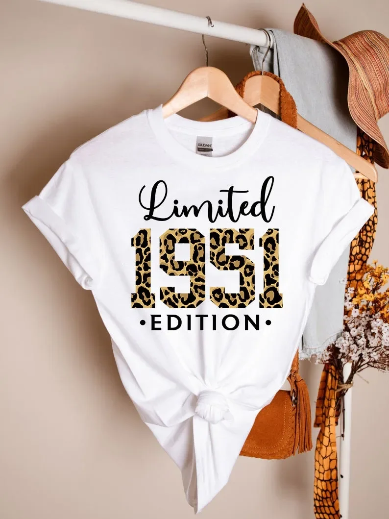 

Limited Edition 1951 T Shirt, Vintage 1951 Shirt,1951 Shirt,Leopard 1951 Shirt,1951Sweatshirt, 70th Birthday,70th Birthday Gifts