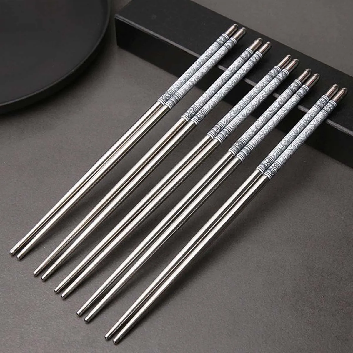 10 Pairs Metal Chop… - image