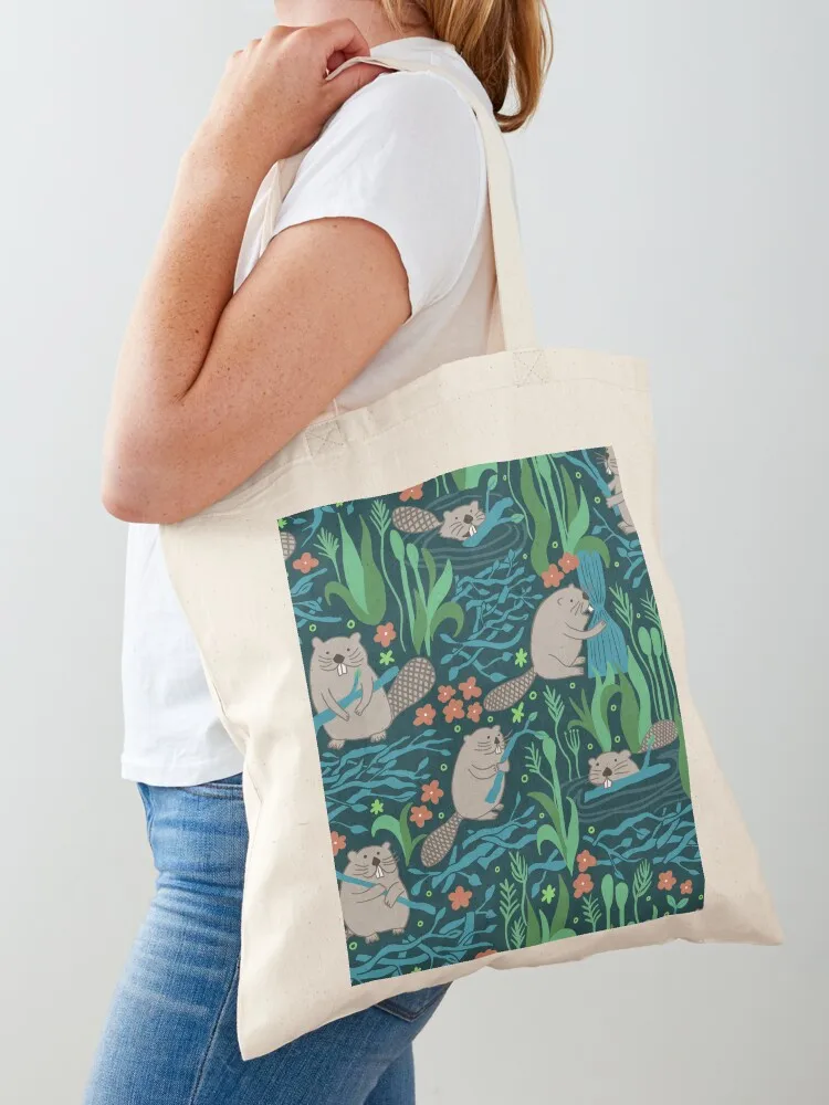 

Busy Dam Beavers - dark Tote Bag tote bags men tote bag women Handbags women free delivery bags