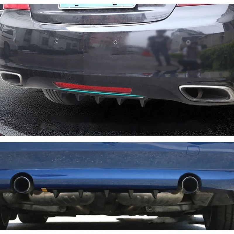 Car Universal Rear Bumper Lip Diffuser Spoiler Protector Decoration Modified Anti-Collision Accessories