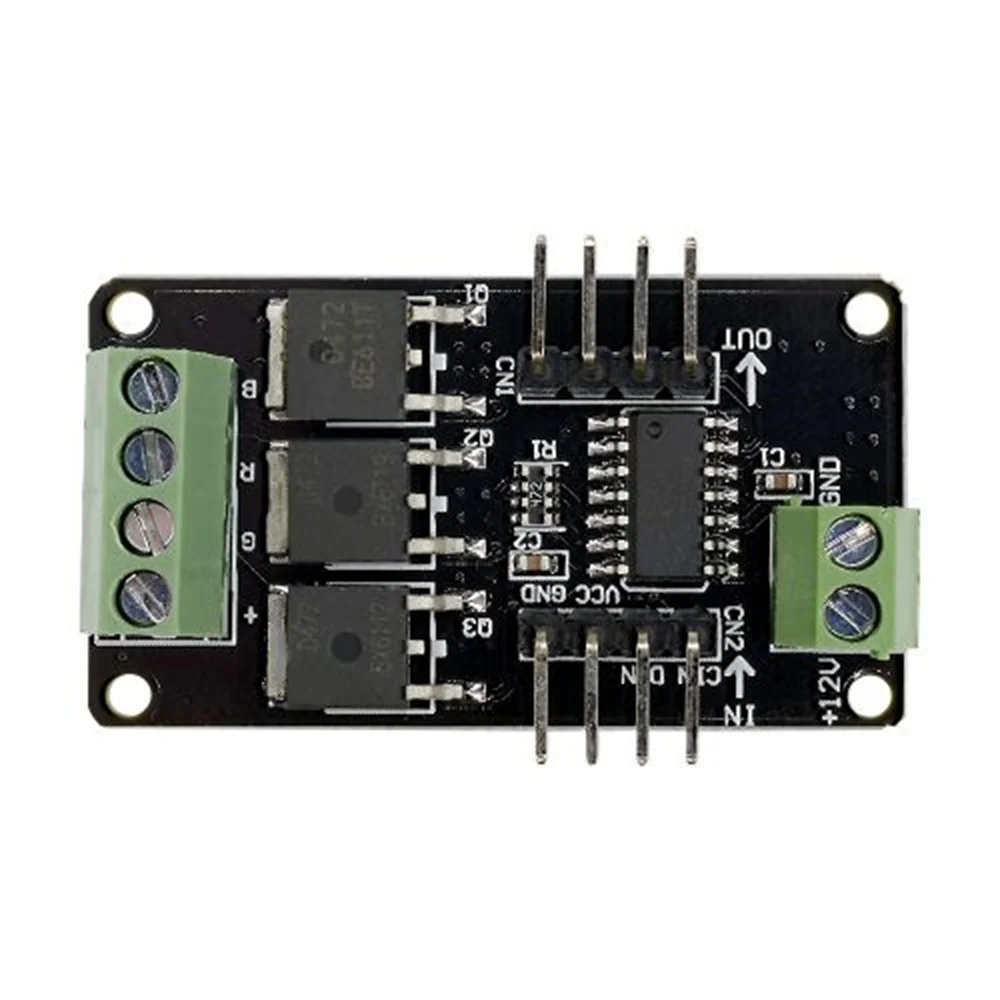 Per Arduino R3 Per Sistema MCU Modulo Driver Striscia LED V1.0 Per Arduino STM32 AVR 12V DC 5V MCU Scheda RGB a Colori Uno