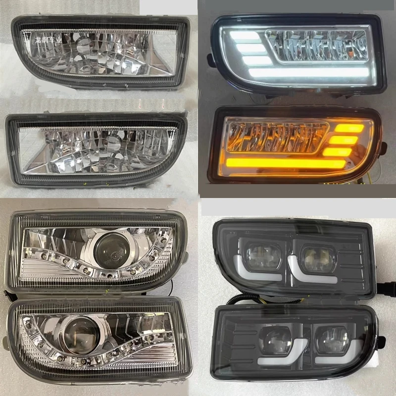 

Светодиодные противотуманные фары для Toyota Land Cruiser FZJ100 UZJ100 LC100 4500 4700 1998-2007, модифицированные фары переднего бампера, дневные ходовые огни