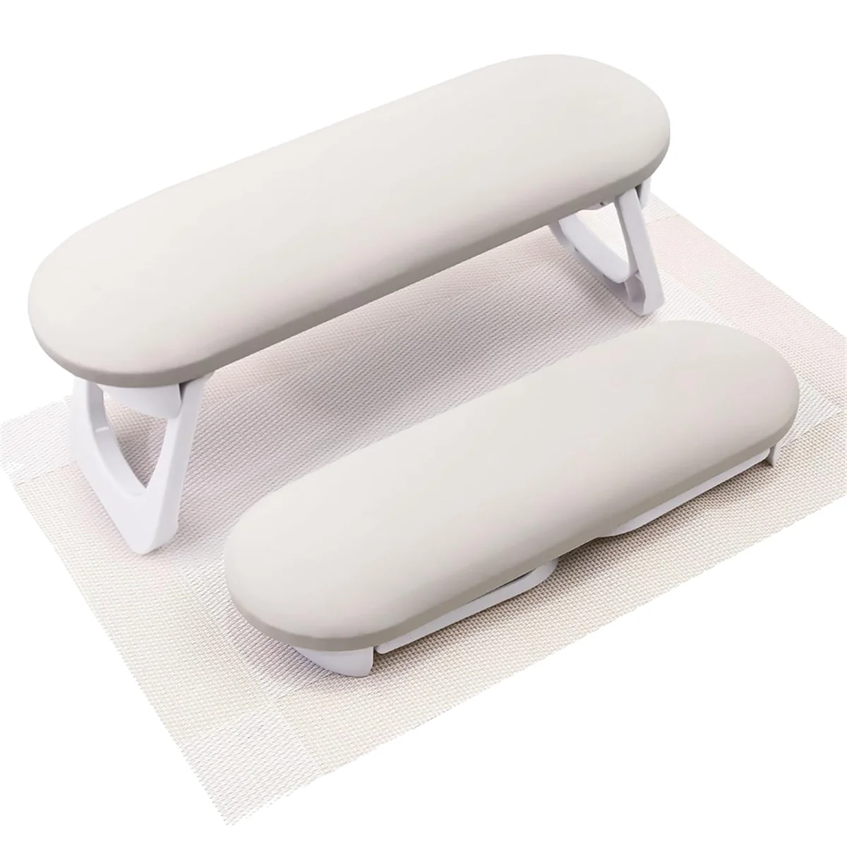 Nail Arm Rest, Foldable PU Leather Nail Hand Rest for Acrylic Nails Cushion Hand Holder, Nail Hand Pillow Nail Art