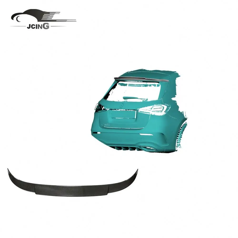 

Suitable for Mercedes-benz W177 A200 A250 A35 AMG hatchback 4-door 2019-2021 Carbon fiber rear roof spoiler