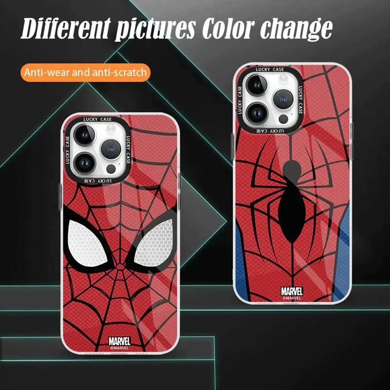 Marvel Superhero Spider Man Phone Case for Realme C35 C33 C31 10 11 9i C21Y C25Y C25 C20 C15 C12 8S 8 7 7i Funda Luxury