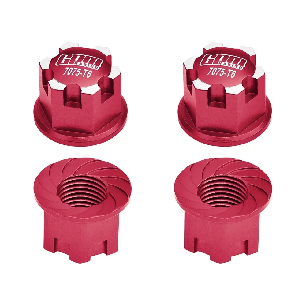 GPM for Traxxas 1/6 XRT 1/5 X-MAXX 8S 1/10 E-Revo 2.0 MAXX WideMaxx 1/8 Sledge MAXX SLASH 6S Metal 17mm Wheel Nuts Tire Nut 7758