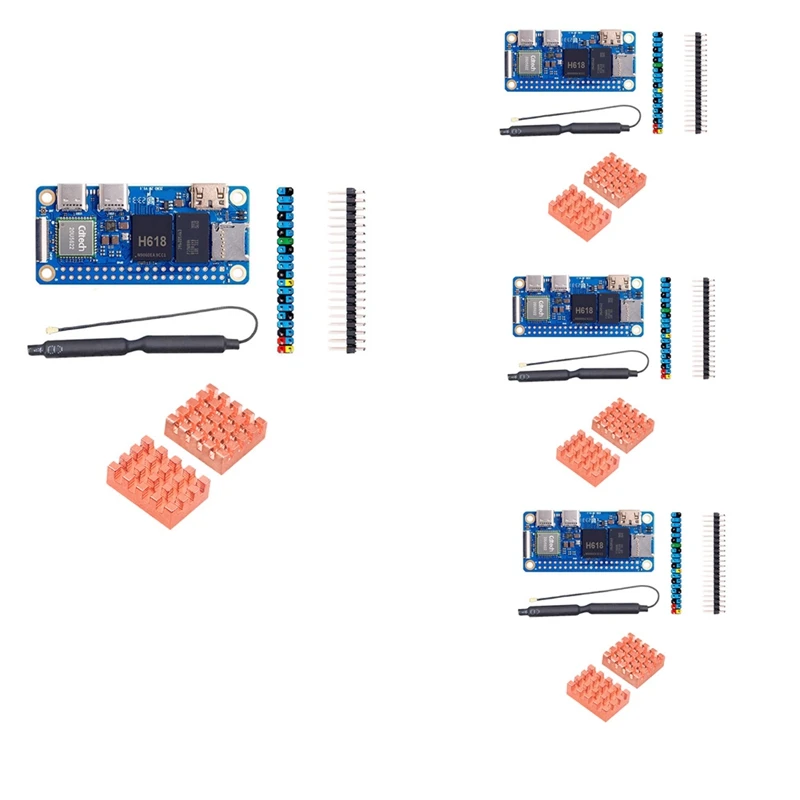 

Для Orange Pi Zero 2W макетная плата RAM + радиатор DDR4 Mini PC H618 Wifi5 Bluetooth5.0 поддержка 4K 60FPS