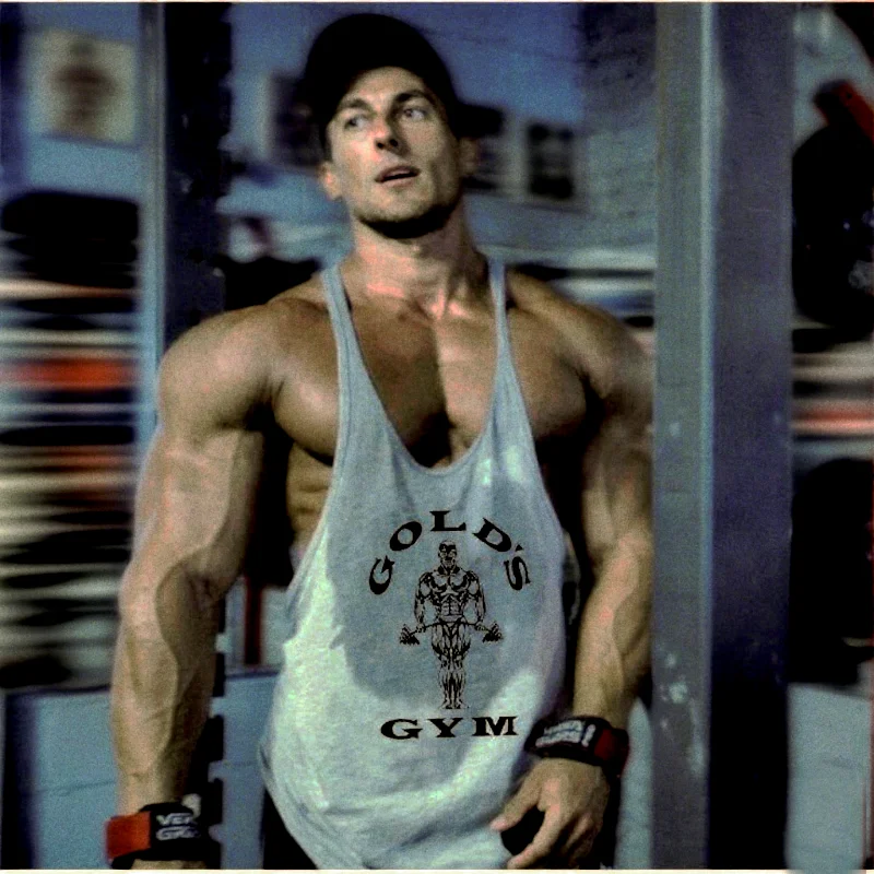 

Хлопковый жилет для бодибилдинга и фитнеса на подтяжках, спортивная мужская хлопковая свободная спортивная одежда, тонкий жилет, одежда для фитнеса с мышцами