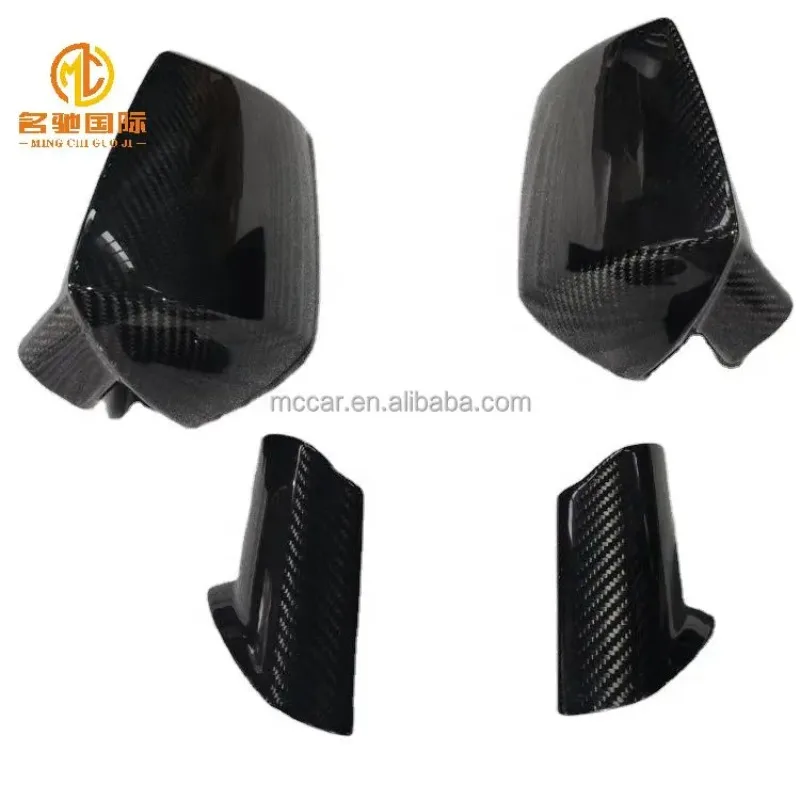 

Dry Carbon Fiber Car Rearview Mirror Bright Black Rearview Mirror Cover For Lamborghini Aventador LP700 Side Mirror