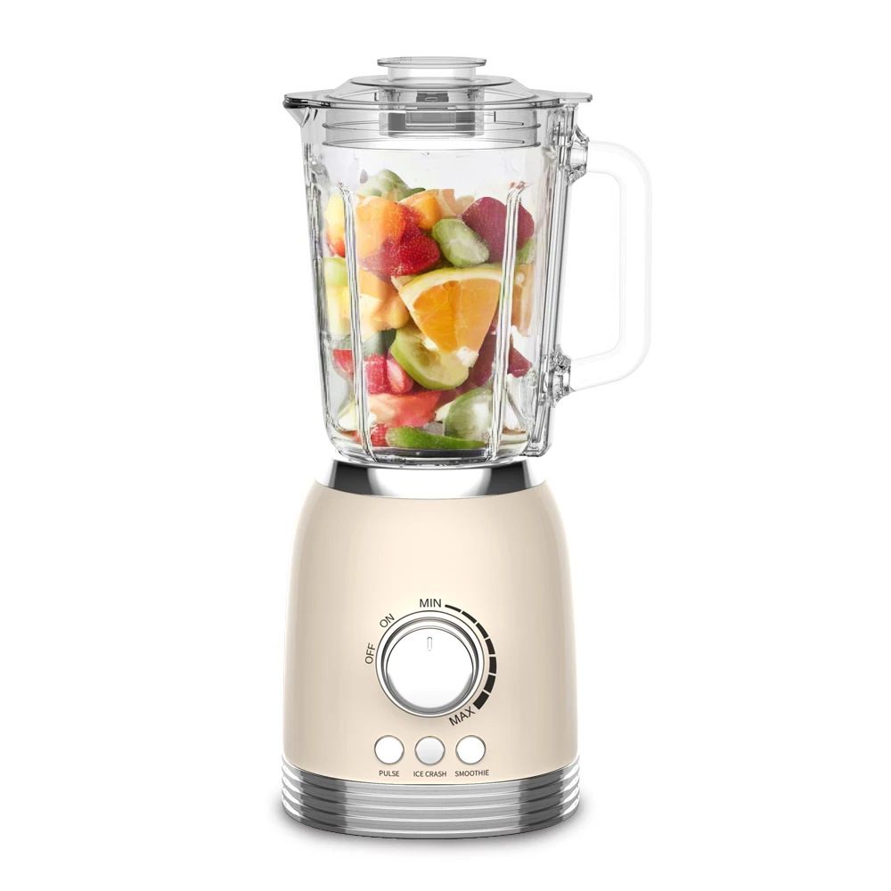 Professional 800 Watts Countertop Juicer Blender For Home Use 50.73 Oz Smoothie Maker With Stepless Setting