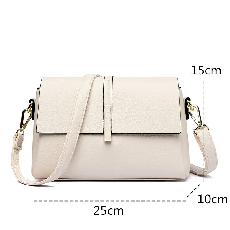 Luxury Handbags Purses Designer Shoulder Crossbody Messenger Bags Women Bag Ladies Many Pocket Bags Branded Leather Sac A Main