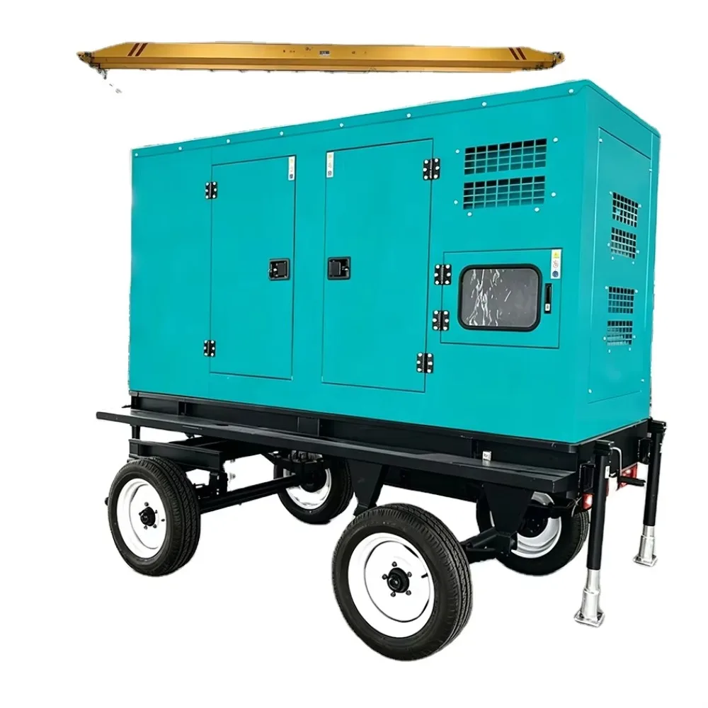 Newest Generator Silent Mobile Type Generator Trailer Generator 30Kw 50Kw 80Kw 100Kw 500Kw Cheap Price for Sale